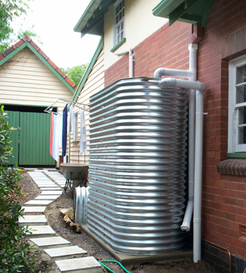 Sydney Steel Slimline Rainwater Tank