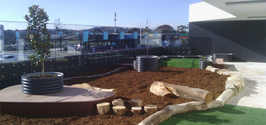 Gardeners Watertanks Installed Round Garden Beds